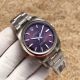 Copy Rolex Oyster Perpetual  39MM SS Purple Dial Watchs (2)_th.jpg